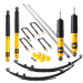 KIT DE SUSPENSION OME NITROCHARGER PLUS REHAUSSE +40/50MM TARAGE +200KG POUR MITSUBISHI L200 MK 10/1996-2006 TOUS MODELES