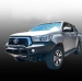 PARE CHOC DE REMPLACEMENT RHINO4X4 EVOLUTION 3D NOIR/CHROME POUR TOYOTA HILUX REVO INVINCIBLE DE 2019-2020