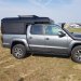 CANOPY CAMPER ALU-CAB VERSION AC20 COMFORT NOIR POUR VOLKSWAGEN AMAROK DOUBLE CABINE 2010 A 2022 (KIT DE MONTAGE INCLUS)