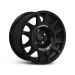 JANTE ALUMINIUM RENFORCE RAID EVO CORSE DAKAR ZERO 8x17" ET 30 NOIR MAT JEEP WRANGLER JL