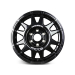 JANTE ALUMINIUM RENFORCE RAID EVO CORSE DAKAR SUPER ZERO 8.5x17" ET 30 NOIR BRILLANT