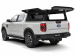 HARDTOP ALU CAB "CONTOUR NEXT GENERATION" POUR FORD RANGER DOUBLE CABINE A PARTIR DE 2023 - ALUMINIUM NOIR SANS VITRES LATERALES