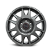 JANTE ALUMINIUM RENFORCE RAID EVO CORSE DAKAR ZERO 8x17" ET 30 GRIS ANTHRACITE POUR MITSUBISHI L200 PAJERO