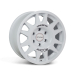 JANTE ALUMINIUM RENFORCE RAID EVO CORSE DAKAR ZERO 8x17" ET 30 BLANC POUR MITSUBISHI L200 PAJERO