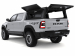 HARDTOP ALU CAB "CONTOUR NEXT GENERATION" POUR DODGE RAM 1500 5.5 (BENNE COURTE) A PARTIR DE 2009 - ALUMINIUM NOIR SANS VITRES LATERALES