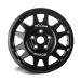 JANTE ALUMINIUM RENFORCE RAID EVO CORSE DAKAR ZERO 8x17" ET 10 NOIR BRILLANT JEEP WRANGLER JK