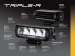 KIT ECLAIRAGE LED LAZER LONGUE PORTEE TRIPLE-R 750 AVEC INTEGRATION A LA CALANDRE POUR FORD RANGER XL/XLT/TREMOR (2023+)