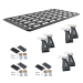 KIT GALERIE DE TOIT RHINO RACK PIONEER 6 1800 x 1430 MM POUR LAND ROVER DEFENDER 90 ET 110