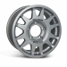 JANTE ALUMINIUM RENFORCE RAID EVO CORSE DAKAR ZERO 8x17" ET 40 GRIS SILVER POUR TOYOTA J100/200