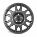 JANTE ALUMINIUM RENFORCE RAID EVO CORSE DAKAR ZERO 8.5x18" ET 35 GRIS ANTHRACITE POUR LAND ROVER DISCOVERY ET RANGE ROVER SPORT