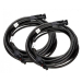 PAIRE DE RALLONGES DE CABLES SOLAIRES AVEC CONNECTEURS RAPIDES MC4 5M