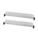 LOT DE DEUX BARRES DE CHARGEMENT AVEC SEPARATEURS POUR PLATEAU COULISSANT DECKED CARGOGLIDE 1168MM DE LARGE