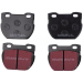 PLAQUETTES de FREIN ARRIERE EBC ULTIMAX2 POUR LAND ROVER DEFENDER 1990-2016