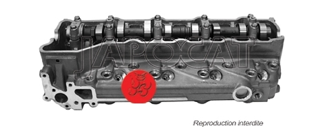 CULASSE Avec soupapes, poussoirs et arbre &agrave; cames