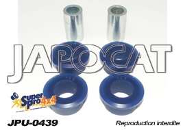 KIT SILENT-BLOCS Polyur&eacute;thane pour Barre Panhard Arri&egrave;re TOYOTA HDJ80/HZJ105