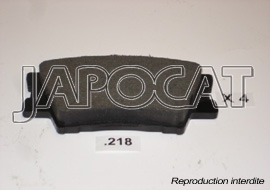 PLAQUETTES de FREIN Arri&egrave;re