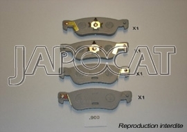 PLAQUETTES de FREIN Arri&egrave;re