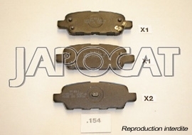 PLAQUETTES de FREIN Arri&egrave;re