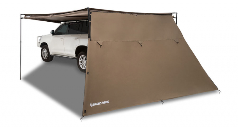 PAROI / EXTENSION TRAPEZOIDALE ZIPPEE POUR AUVENT RHINO RACK BATWING 270&deg; 2.5M SUNSEEKER 2.5M