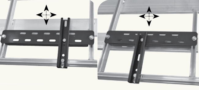 KIT PLAQUES POUR ADAPTEUR PIED RHINO RACK POUR GALERIE UPRACKS