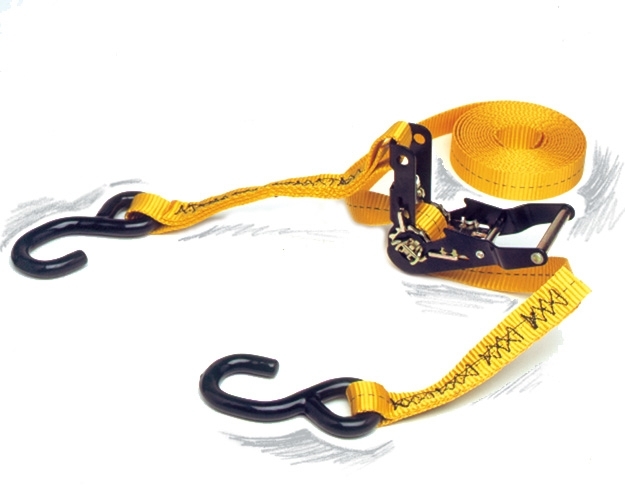 Sangle &agrave; cliquets 4,5m sur oeillets