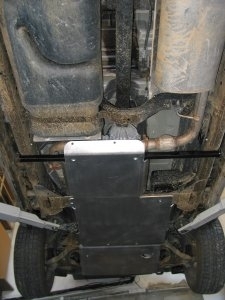 BLINDAGE BOITE DE VITESSE ET TRANSFERT N4 8MM POUR NISSAN NAVARA D40 AVEC FAP