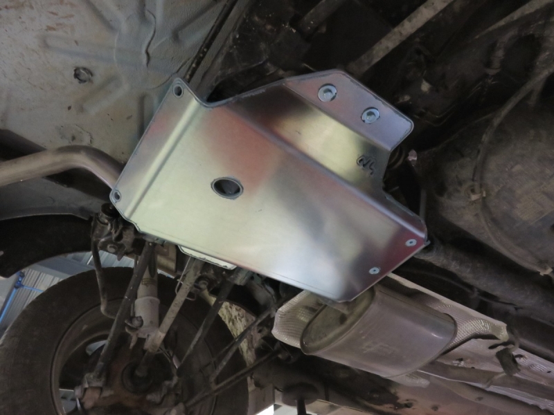 BLINDAGE PONT ARRIERE N4 6MM EN ALUMINIUM POUR DACIA DUSTER apres 2013