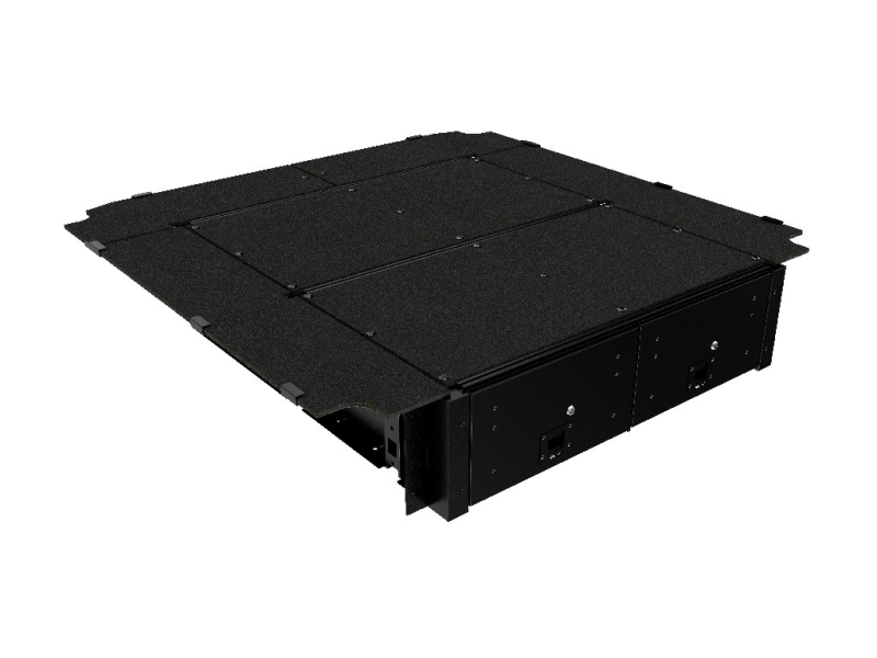 AMENAGEMENT INTERIEUR DOUBLE TIROIR POUR TOYOTA HILUX(2005-2015) DC FRONTRUNNER