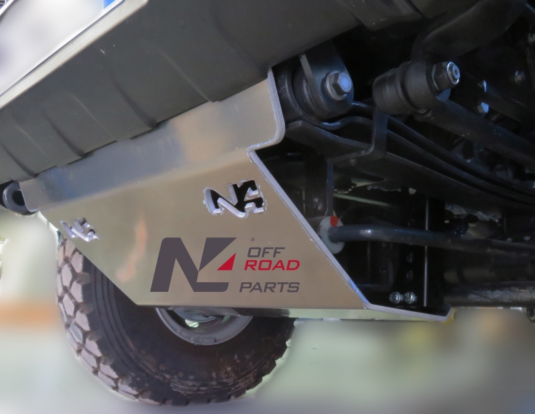 BLINDAGE AVANT 8MM N4 IVECO DAILY III 4x4 07/2014-10/2019