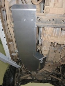 BLINDAGE DE RESERVOIR &amp; TRANSMISSON N4 6MM PAJERO III ET IV 3P