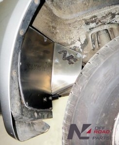 BLINDAGE DE CLIM ARRIERE N4 5MM PAJERO III ET IV 5 PORTES