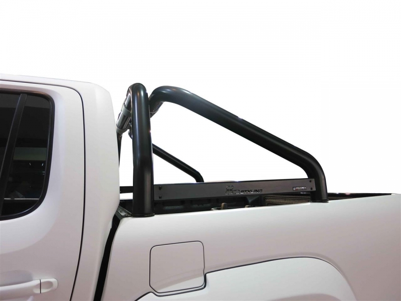 ROLL BAR INOX DOUBLE TUBE &Oslash; 76MM NOIR POUR ISUZU DMAX A PARTIR DE 2012