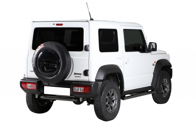 BARRE DE PROTECTION ARRIERE NOIR 50 MM POUR SUZUKI JIMNY A PARTIR DE 2018