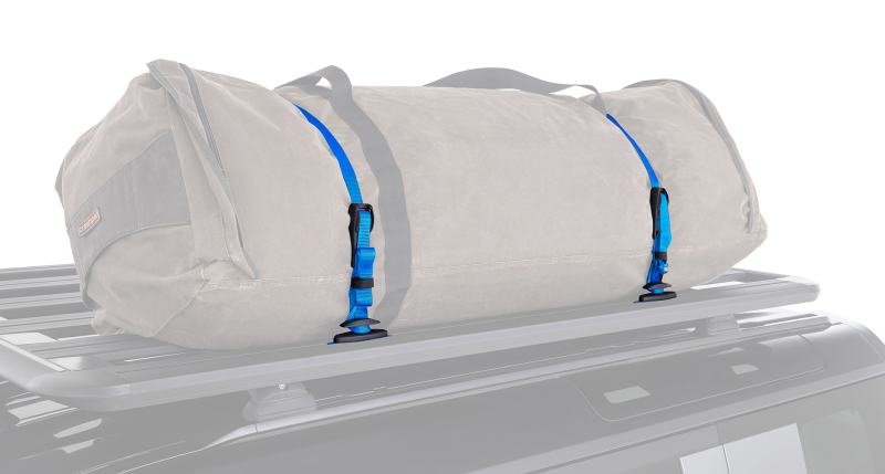 KIT 2 SANGLES RAPIDE ET 4 ANCRAGES RHINO RACK POUR GALERIE PIONEER