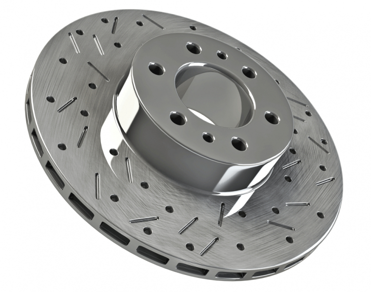 DISQUE DE FREIN AVANT POINTE / RAINURE TERRAIN TAMER POUR FORD RANGER