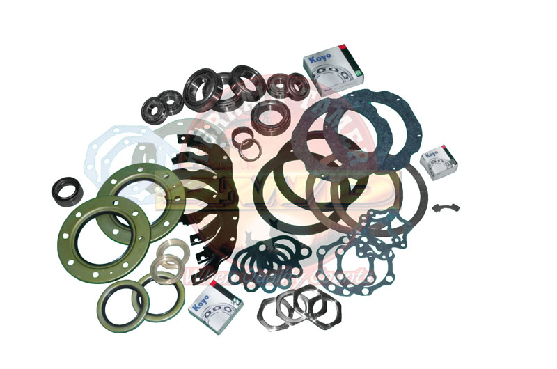 KIT PIVOT ET ROULEMENTS DE ROUES POUR LES 2 COTES AVEC&nbsp;ROULEMENT &Agrave; AIGUILLE ET BAGUE DE FUSEE BRONZE INCLUS  POUR TOYOTA HDJ80 FZJ80  HZJ71/76/78/79/80/105