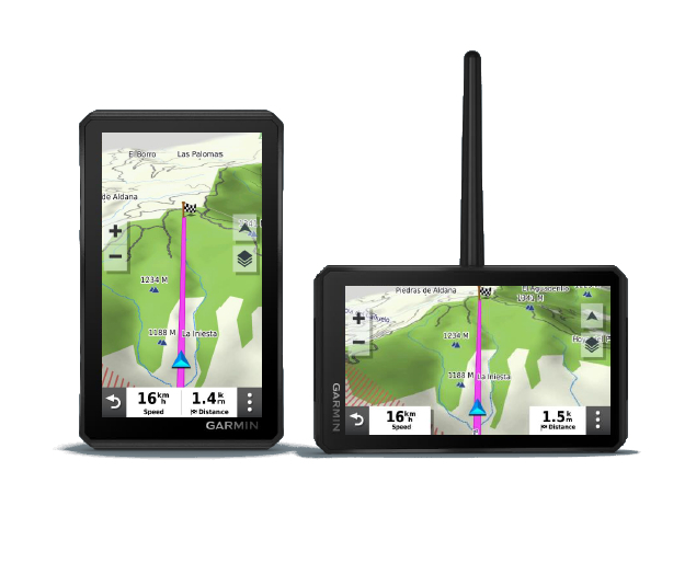 GPS GARMIN TREAD TOUT TERRAIN 5.5 POUCES AVEC CARTOGRAPHIE TOPO GUIDAGE ROUTIER ET SUIVI DE GROUPE