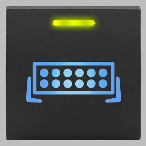 INTERRUPTEUR ACCESSOIRE BARRE LED POUR PLATINE INT&Eacute;GR&Eacute;E AU TABLEAU DE BORD