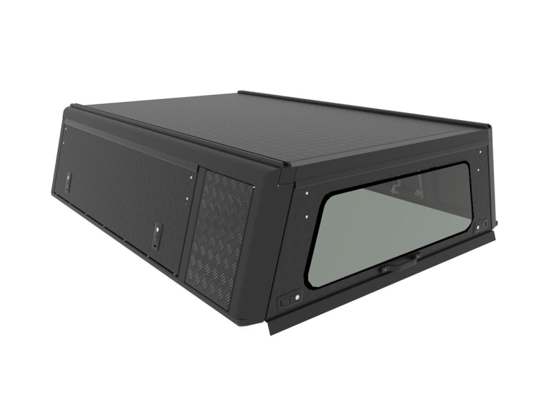 HARDTOP ALU CAB EXPLORER 3 POUR ISUZU D-MAX EXTRA CABINE 2021-2023 - ALUMINIUM STRIE NOIR