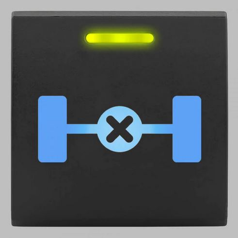 INTERRUPTEUR ACCESSOIRE BLOCAGE ARRIERE POUR PLATINE INT&Eacute;GR&Eacute;E AU TABLEAU DE BORD