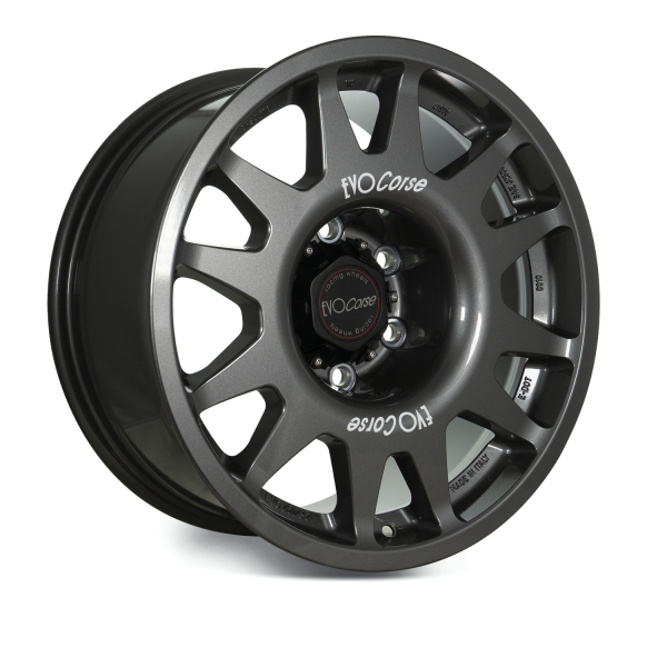 JANTE ALUMINIUM RENFORCE RAID EVO CORSE DAKAR ZERO 8x17" ET 0 GRIS ANTHRACITE POUR TOYOTA HILUX VIGO/REVO ET J120/150