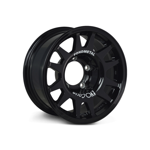 JANTE ALUMINIUM RENFORCE RAID EVO CORSE DAKAR ZERO 7x15" ET -14 NOIR BRILLANT POUR SUZUKI JIMNY