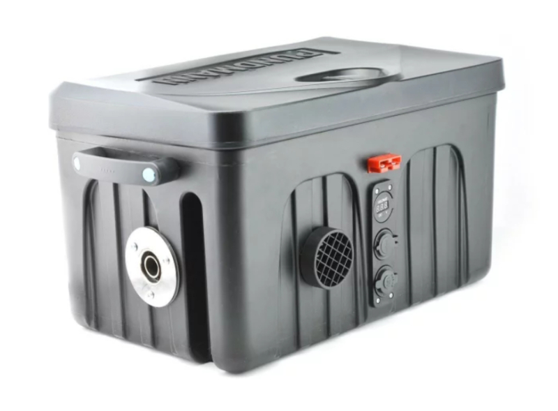 CHAUFFAGE MOBILE AUTONOME DIESEL 2KW PUNDMANN AVEC BATTERIE AGM