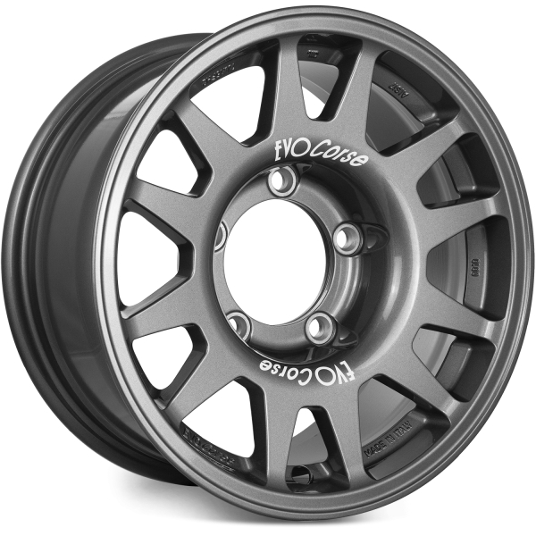JANTE ALUMINIUM RENFORCE RAID EVO CORSE DAKAR ZERO 7x15" ET 0 GRIS ANTHRACITE POUR SUZUKI JIMNY