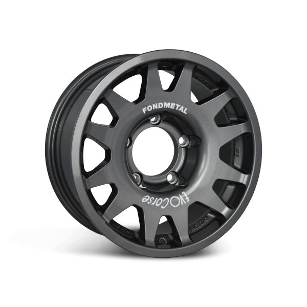 JANTE ALUMINIUM RENFORCE RAID EVO CORSE DAKAR ZERO 7x16" ET 0 GRIS ANTHRACITE POUR LAND ROVER DEFENDER RANGE ROVER