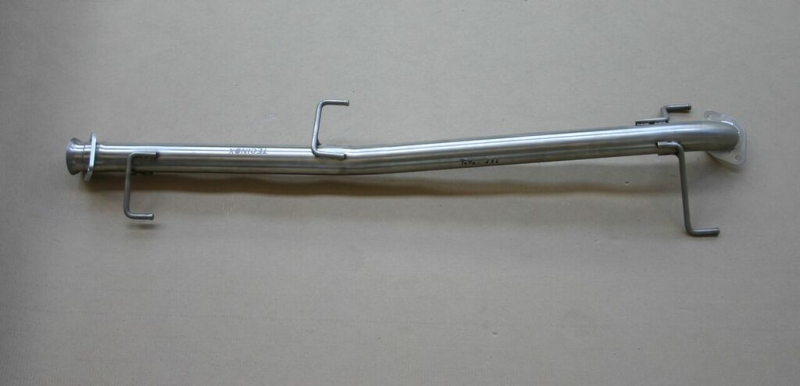 ECHAPPEMENT INOX : INTERMEDIAIRE SANS SILENCIEUX (uniquement si FILTRE A PARTICULE conserv&eacute;) POUR TOYOTA LAND CRUISER KDJ150 DE 2011-2015 3.0L D4D 173-190HP (avec fap)