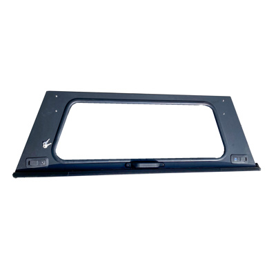 Alu-Cab Canopy Rear Door Hil. 16+  Glass Window,Smooth