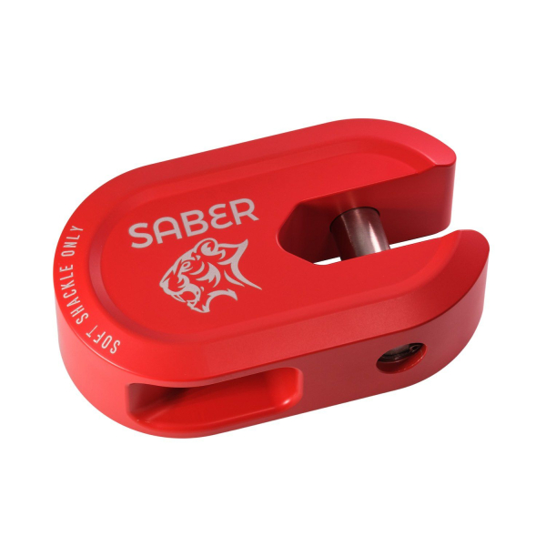 Arr&ecirc;t de c&acirc;ble court en aluminium 7075 Saber - Rouge Cerakote