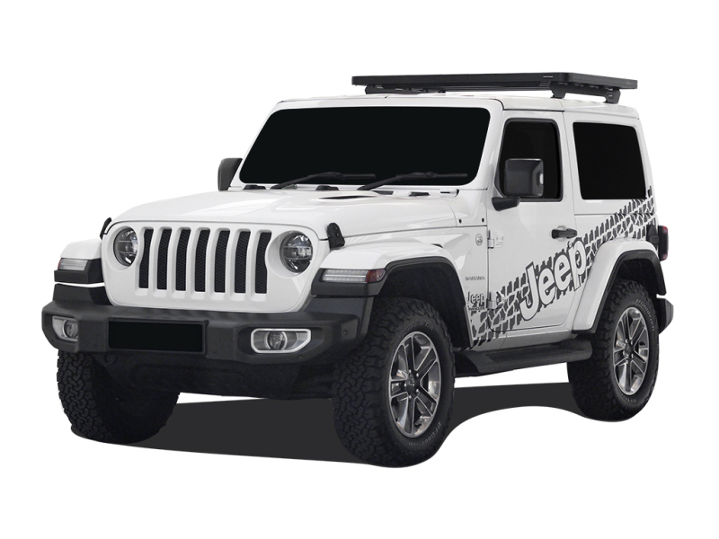 KIT DE 1/2 GALERIE SLIMLINE II EXTR&ecirc;ME POUR LE JEEP WRANGLER JL 2 PORTES (2018-JUSQU'&agrave; PR&eacute;SENT)
