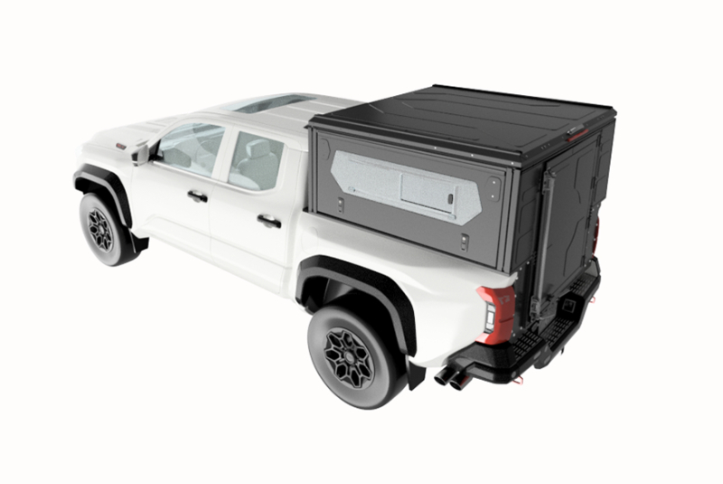 ALU CAB MODCAP WORKER AVEC FENETRES LATERALES POUR JEEP GLADIATOR A PARTIR DE 2019 DOUBLE CABINE